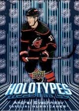 2025-26 Upper Deck Holotypes Andrei Svechnikov #HT-49 card
