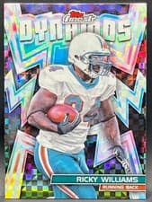2024 Finest Dynamos Ricky Williams #DYN-22 card