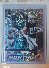 2025 Panini Mosaic Montage Brock Bowers #5 card