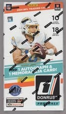 Hobby Box 2021 Panini Donruss card