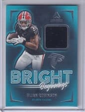 Bijan Robinson 2024 Panini Luminance Bright Beginnings Relics card