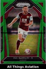 Phil Bardsley 2020 Panini Prizm Premier League card