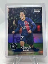 Kang-in Lee 2023 Topps Stadium Club Chrome UEFA card