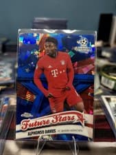 2019 Topps Chrome UEFA Champions League Future Stars Alphonso Davies #FS-AD