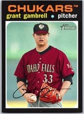 Grant Gambrell 2020 Topps Heritage Minor League card