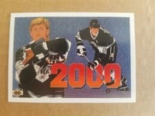 Wayne Gretzky 1990 Upper Deck French card