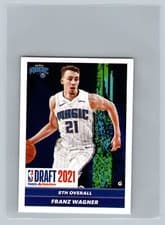 Franz Wagner 2021-22 Panini NBA Sticker & Card Collection Base Set card