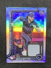 2025 Topps Real One Relics Bo Bichette #474 card