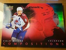 Cale Makar 2025 Upper Deck Compositions card