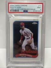 2024 Topps Chrome 1989 Topps Baseball Chrome Layer Variations Masyn Winn #89BCL-17 card