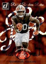 2025 Donruss Rated Rookies Retro Quinshon Judkins #5 card