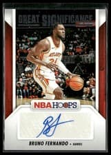 2024-25 Hoops Great SIGnificance Bruno Fernando #GS-BFH card