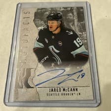 Jared McCann 2025-26 Upper Deck Artifacts Autofacts card