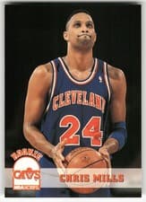 Chris Mills 1993-94 Hoops Base Set card