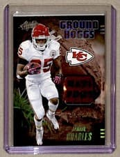 2025 Panini Absolute Ground Hoggs Materials Jamaal Charles #GHM-JCH card