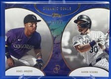 2025 Topps Dynamic Duals Base Set Adael Amador / Aaron Schunk #26 card