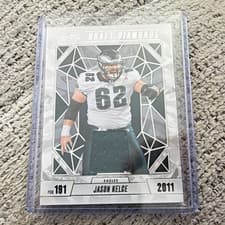 Jason Kelce 2024 Panini Absolute Draft Diamonds Jersey card