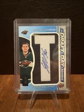 2024-25 SP Game Used Draft Day Marks Jesper Wallstedt #DDM-JW card