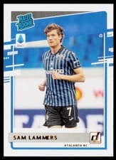 Sam Lammers 2020 Panini Chronicles Donruss Rated Rookies Serie A card