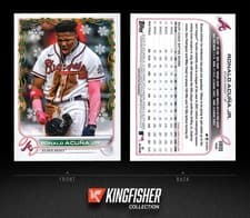 Ronald Acuna Jr. 2022 Topps Holiday card