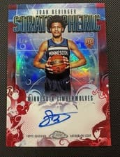 2025-26 Topps Chrome Stratospheric Signatures Rookies Joan Beringer #SMR-JB card