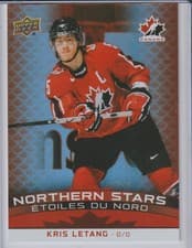 2025-26 Tim Hortons Team Canada Olympic Hockey Northern Stars Kris Letang #NS-9