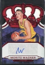Moritz Wagner 2018 Panini Crown Royale Crown Autographs Rookies card
