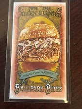 2024 Topps Allen & Ginter Ballpark Bites Mini Pulled Pork Sandwich #BB-8 card