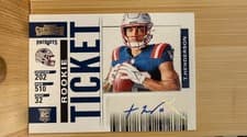 TreVeyon Henderson 2025 Panini Select Contenders Rookie Ticket card