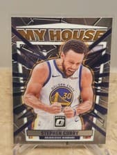 Stephen Curry 2023 Donruss Optic My House card