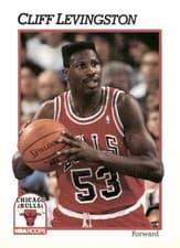 Cliff Levingston 1991-92 Hoops Base Set card