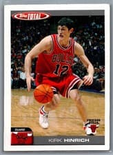 Kirk Hinrich 2004-05 Topps Total Base Set card