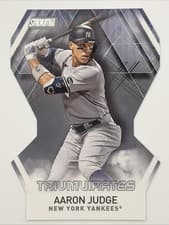 Aaron Judge 2021 Stadium Club Triumvirates card