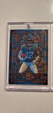 2025 Panini Mosaic Stained Glass Oversized Travis Hunter #12 card