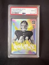 2025 Donruss Optic Rookie Kings Cam Skattebo #9 card