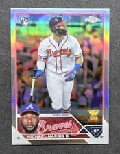 Michael Harris II 2023 Topps Chrome card