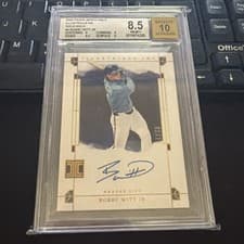 Bobby Witt Jr. 2024 Panini Impeccable Illustrious Ink card