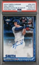 Will Smith 2019 Topps Chrome Rookie Autographs card