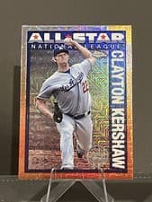 Clayton Kershaw 2025 Topps 1990 Topps Baseball All Stars Chrome Refractor card