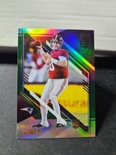 Mac Jones 2021 Panini Donruss Elite card