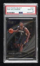 Zion Williamson 2019 Panini Select card
