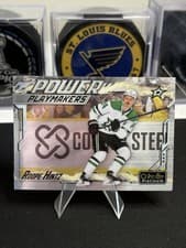 2024-25 O-Pee-Chee Platinum Power Playmakers Roope Hintz #PM-1 card