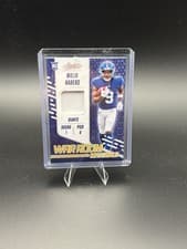 2024 Panini Absolute War Room Materials Malik Nabers #WRM-MNS card