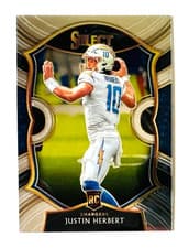 2020 Panini Select Justin Herbert #44