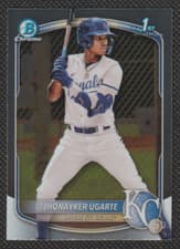 2025 Bowman Chrome Prospects Jhonayker Ugarte #BCP-123 card