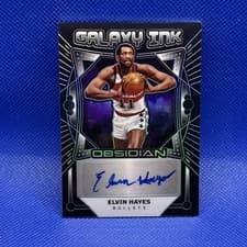 2024-25 Panini Obsidian Galaxy Ink Elvin Hayes #GI-EHW card