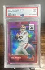 Brock Purdy 2022 Panini Donruss Optic card