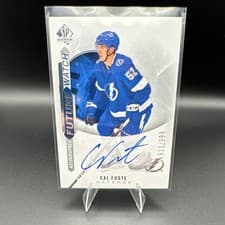 Cal Foote 2020 SP Authentic card