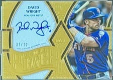 2025 Topps Five Star Preeminent Power Autographs David Wright #PEP-DWR card