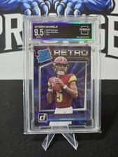 Jayden Daniels 2024 Panini Donruss Rated Rookies Retro card